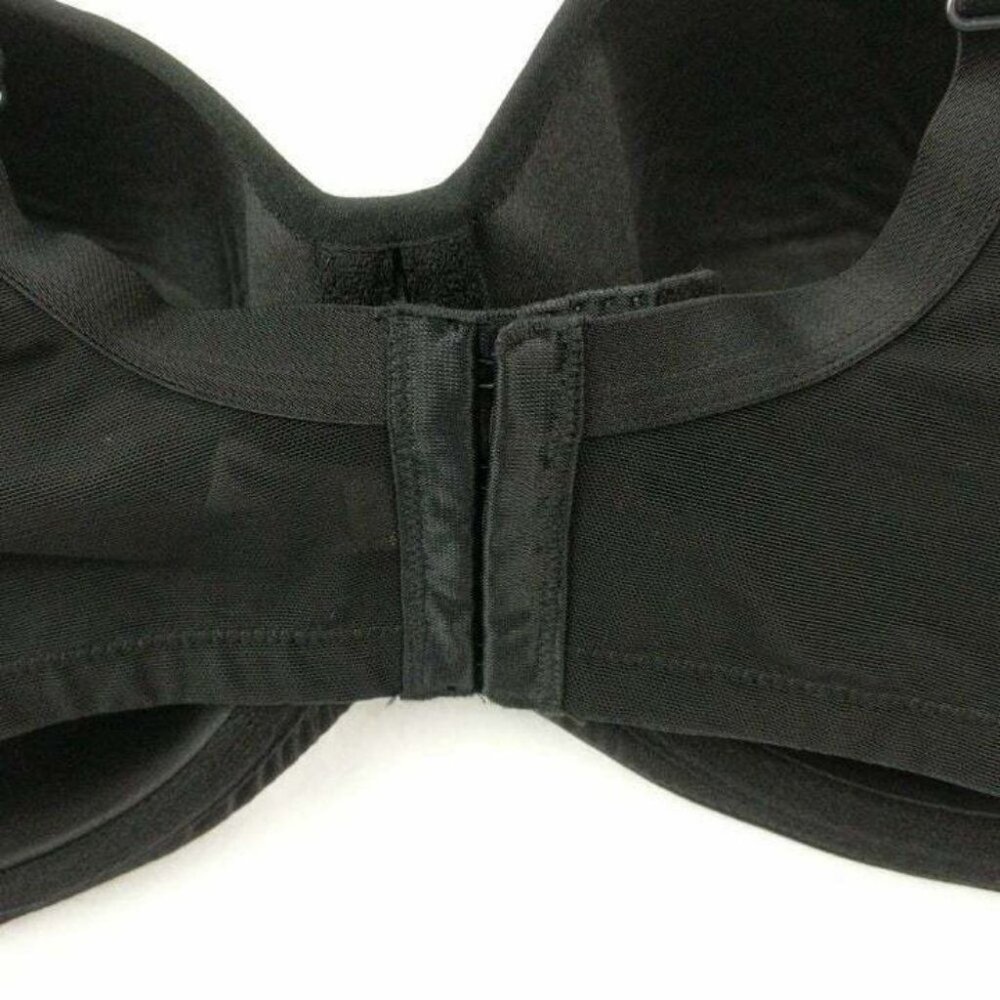 Cacique Lane Bryant Women Bra Smooth Balconette Underwire Plus Size 46F Black - Picture 7 of 9